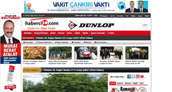 Desktop Screenshot of haberci18.com